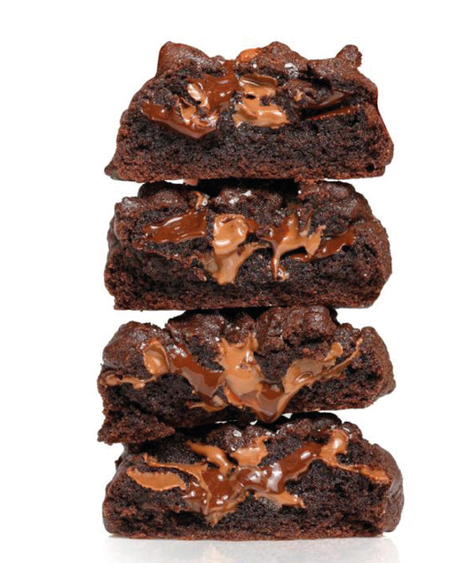 Triple Chocolate Sea Salt Cookies (Box of 4)